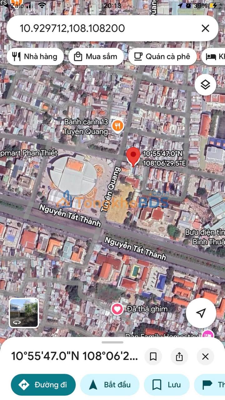 Đất thổ cư 99m² mặt tiền Mậu Thân, Phan Thiết - Giá 7.5 tỷ