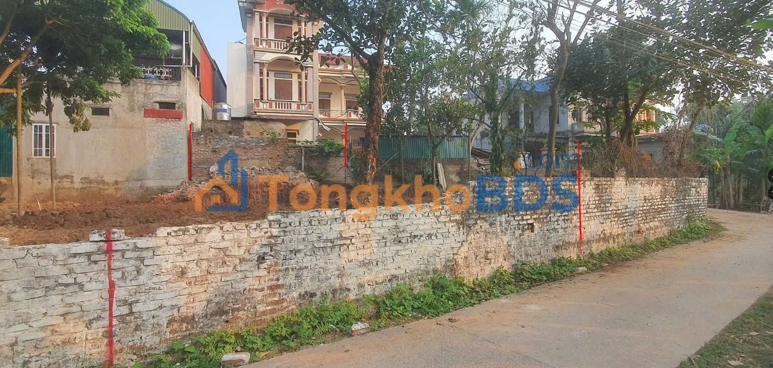 Bán đất thổ cư 100m² Yên Lạc, Vĩnh Phúc - Giá 1.3 tỷ, Sẵn Sổ Hồng