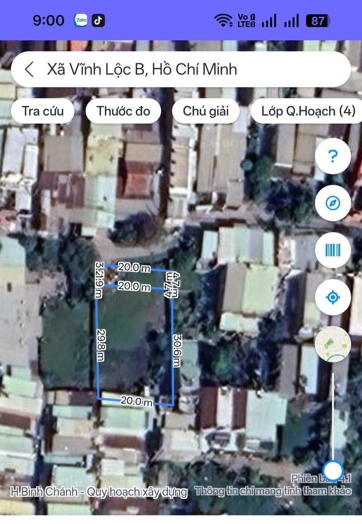 Bán Đất Vĩnh Lộc A Bình Chánh 700m² - Sổ Đỏ 600m² Thổ Cư