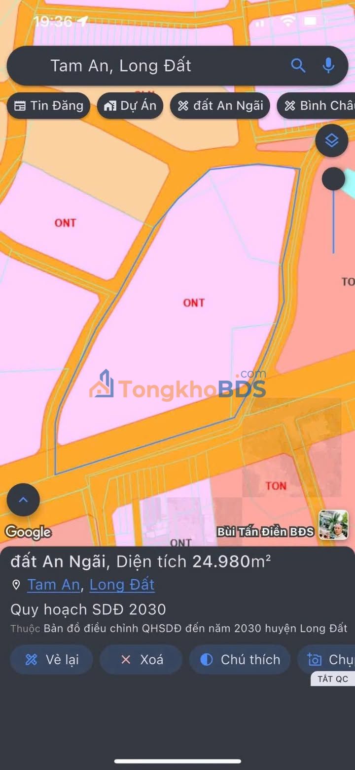 Bán Đất Vàng 25.000m² Mặt Tiền HL14, Long Điền - Giá Ngộp