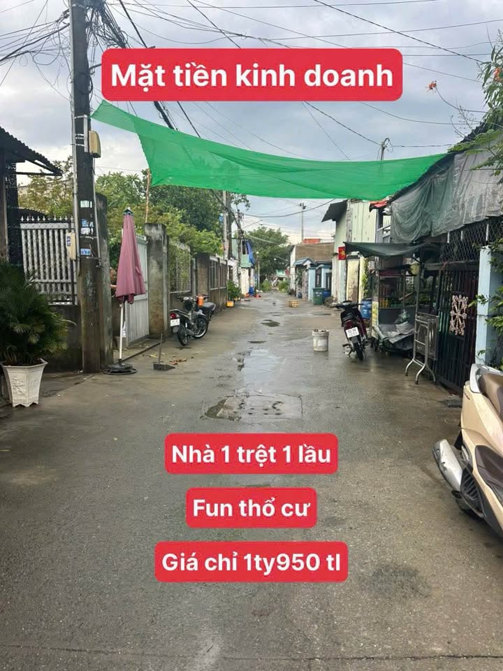 Nhà Mặt Tiền Kinh Doanh Biên Hòa - 1.95 Tỷ - Sổ Hồng Full Thổ Cư