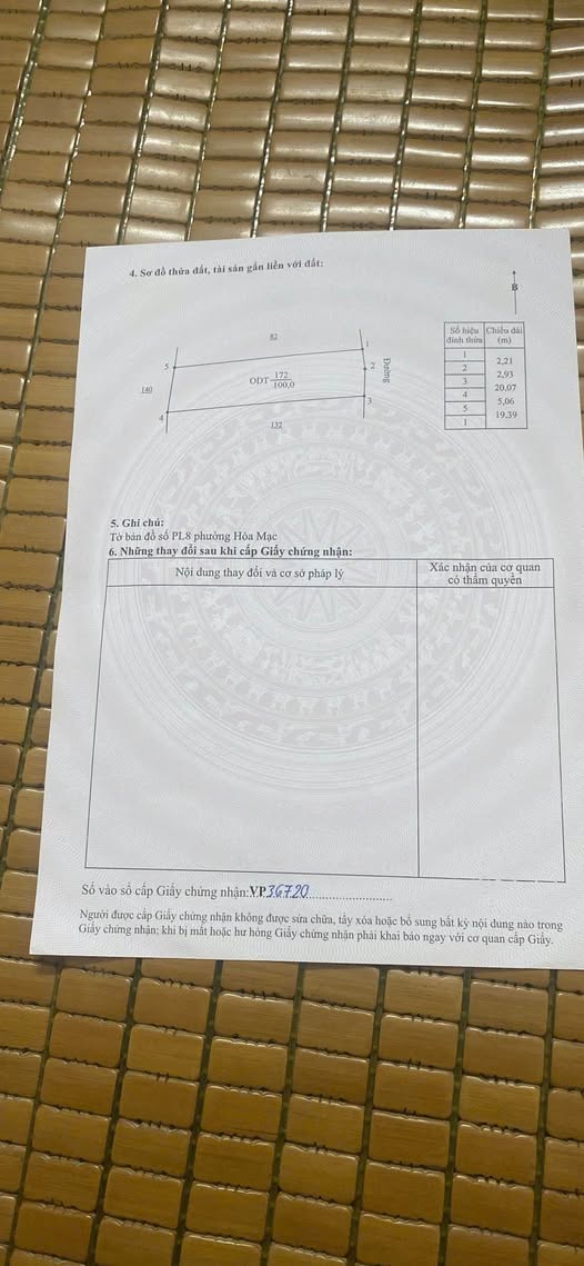 Bán đất Đô thị Hoà Mạc 100m² - Kinh doanh sầm uất, view vườn hoa 3.2 tỷ