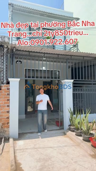 Nhà Đẹp 78.5m² Phường Vĩnh Hòa, Nha Trang - 2 Tỷ 850 Triệu, Full Nội Thất