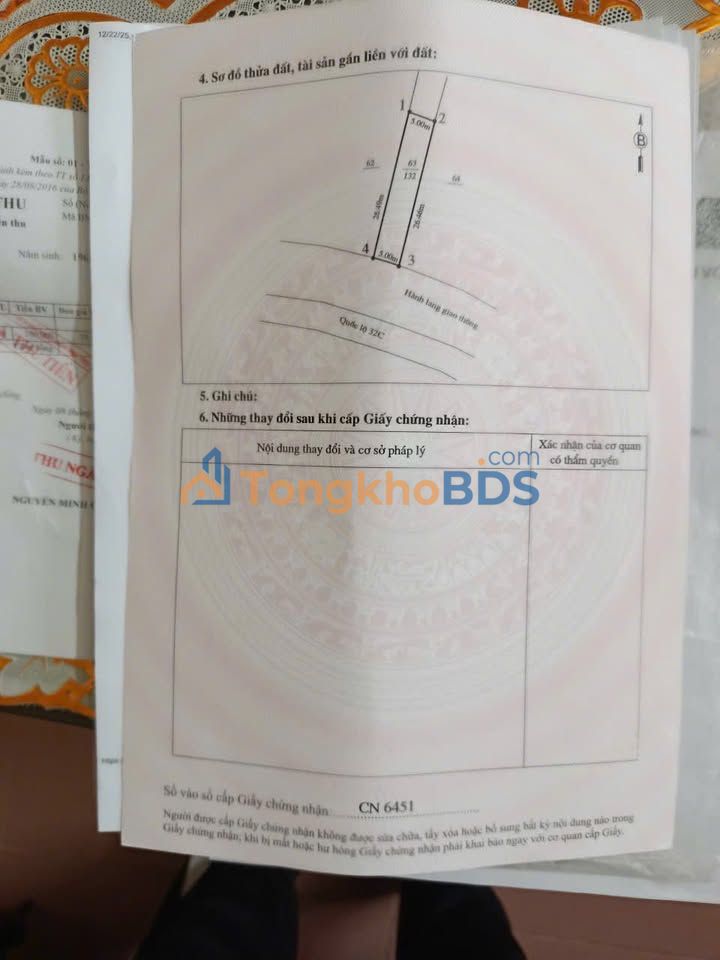 Đất thổ cư 132m² Trục chính Lạc Hồng, Việt Trì - Kinh doanh đa dạng, 2 tỷ