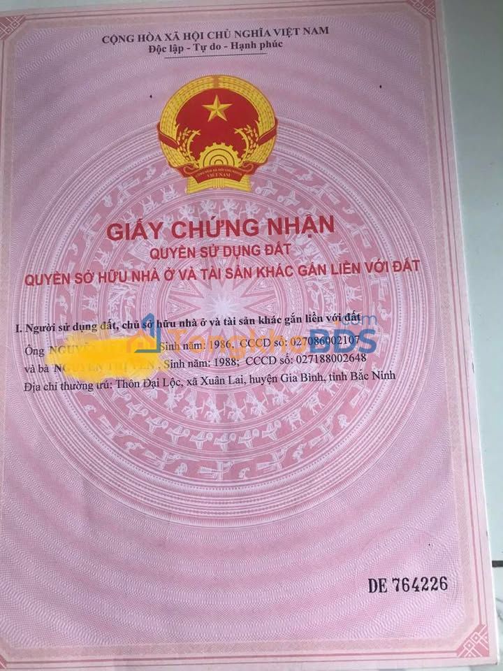 Bán Đất Chính Chủ 90m² Thị Trấn Thứa, Lương Tài, Bắc Ninh - Đường Thông Thoáng