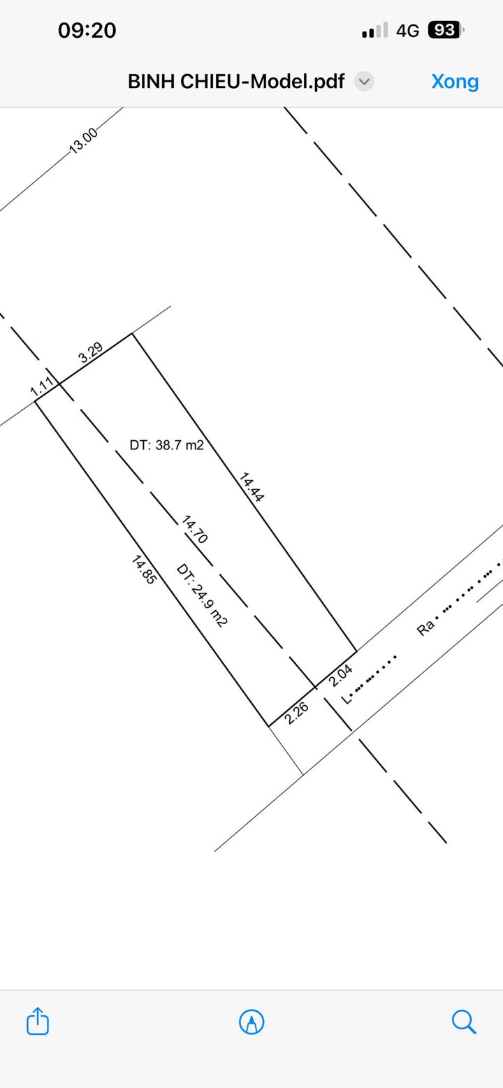 Bán Đất Đường Ngô Chí Quốc, Thủ Đức - 63m² Sổ Hồng Riêng - 2.15 Tỷ