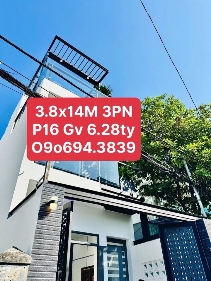 Nhà Mới Xây Gò Vấp 53m² - Hẻm Xe Hơi, 3PN, Tặng Full Nội Thất