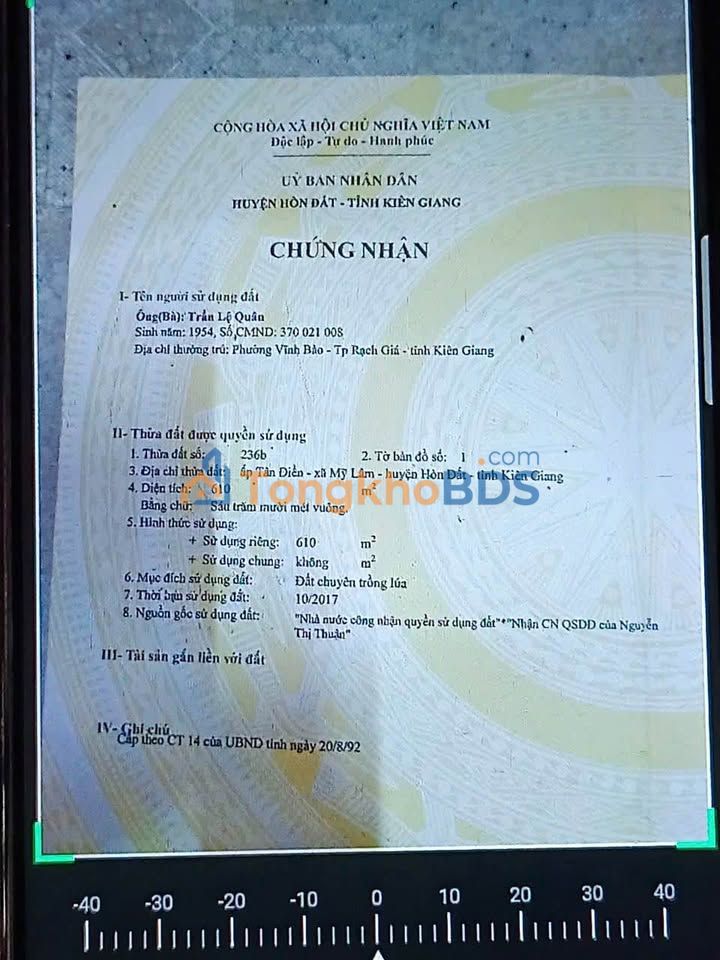 Đất Mặt Tiền Đê Quốc Phòng Phú Quốc 584m² - Sổ Đỏ Sẵn Sàng