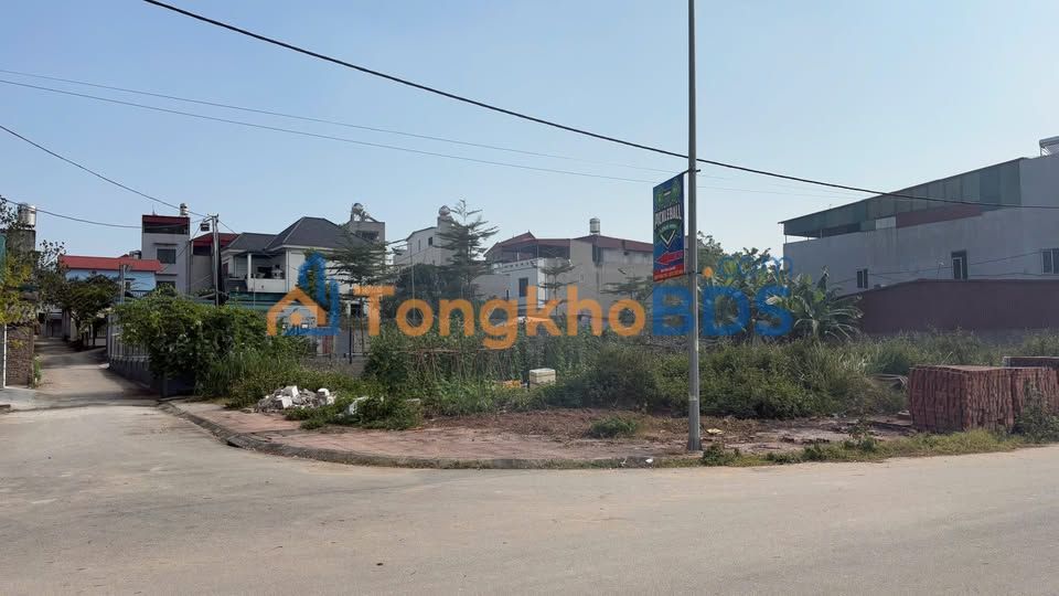 Đất Góc 2 Mặt Tiền View Vườn Hoa - Thị Trấn Thắng, Bắc Giang - 210m²