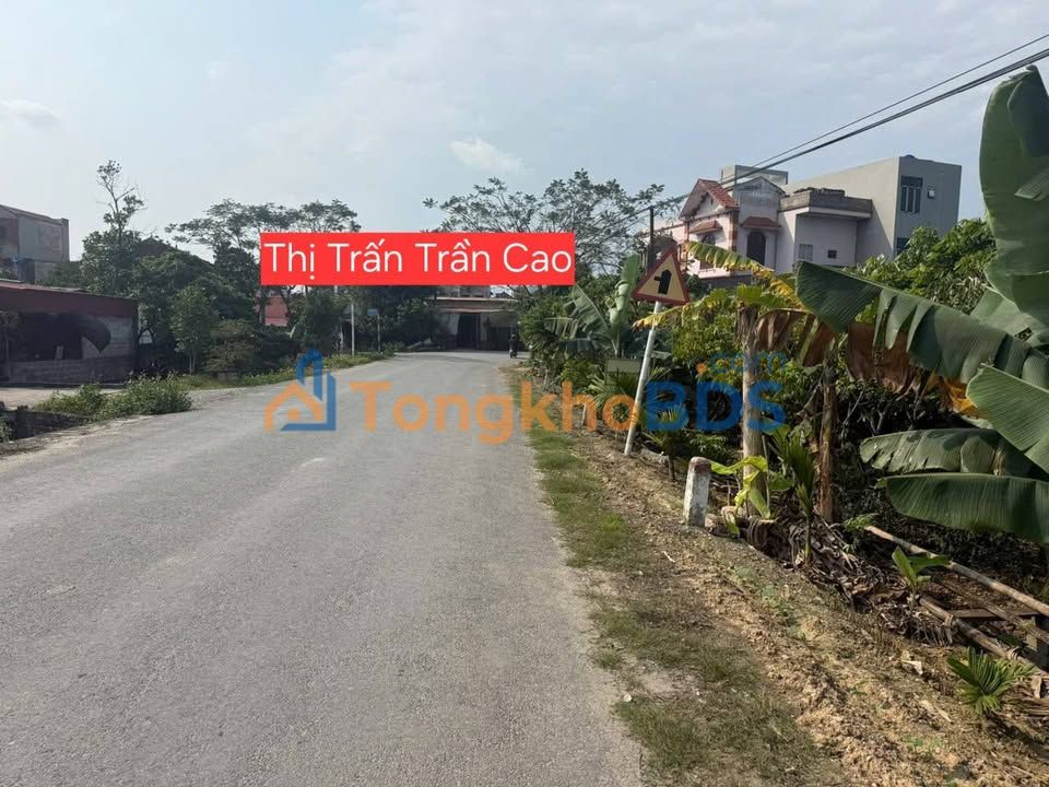 Đất Vườn 1700m² Sổ Đỏ Chính Chủ TT Trần Cao, Phù Cừ - Giá 1.1 Tỷ