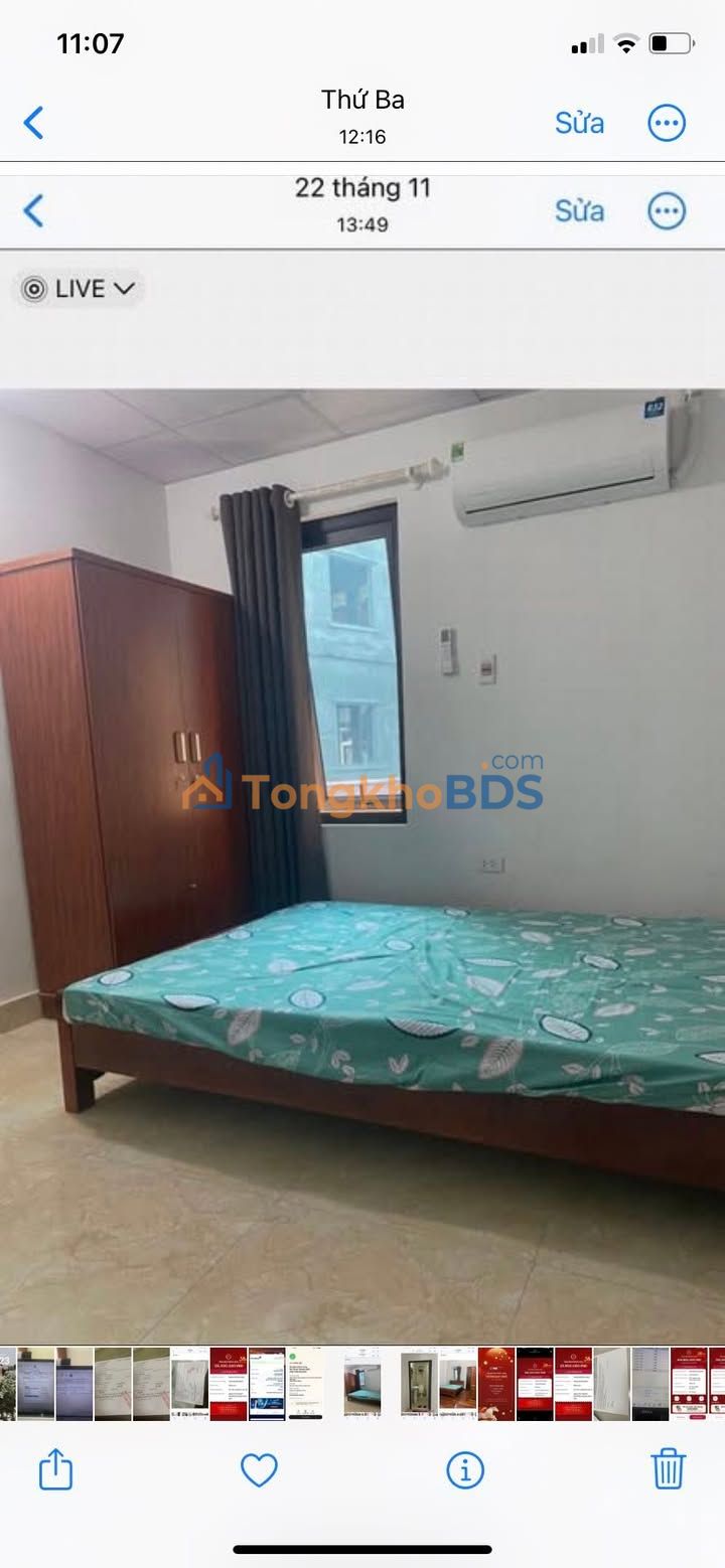 Cho thuê phòng full đồ Trần Khát Chân, Hai Bà Trưng - 3 Triệu/Tháng