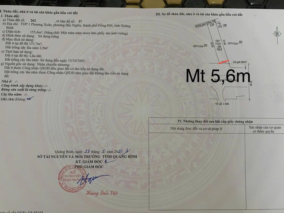 Nhà Mặt Tiền Kinh Doanh Lý Thái Tổ Đồng Hới - Dòng Tiền 10 Triệu/Tháng