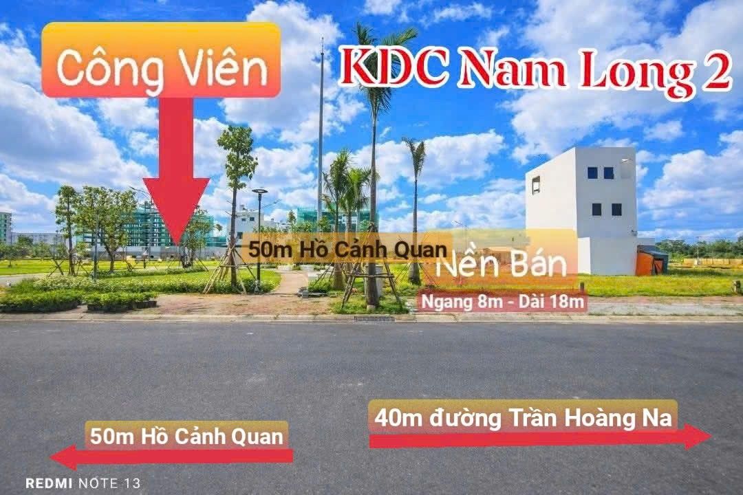 Bán Đất Nền Khu Dân Cư Nam Long 2 Cần Thơ - 144m² - Ngay Công Viên