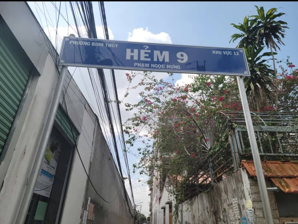 Bán Đất Thổ Cư 92m² Hẻm 9 Phạm Ngọc Hưng, Ninh Kiều - Giá 2.x Tỷ