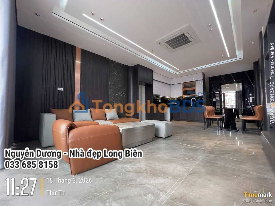 Nhà Lô Góc 6 Tầng Phố Sài Đồng - 54m² - Thang Máy - Gara Ô Tô