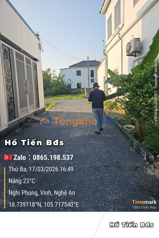 Bán Đất Nghi Phong 132m² - Lối 2 Đường 26/3, Giá 2 Tỷ