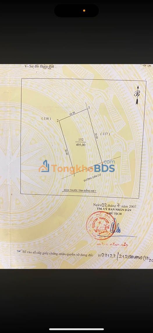 Bán đất 495m² mặt tiền 16.5m đường Hồ Ngọc Lãn, Vinh - Sẵn sàng xây biệt thự/phân lô
