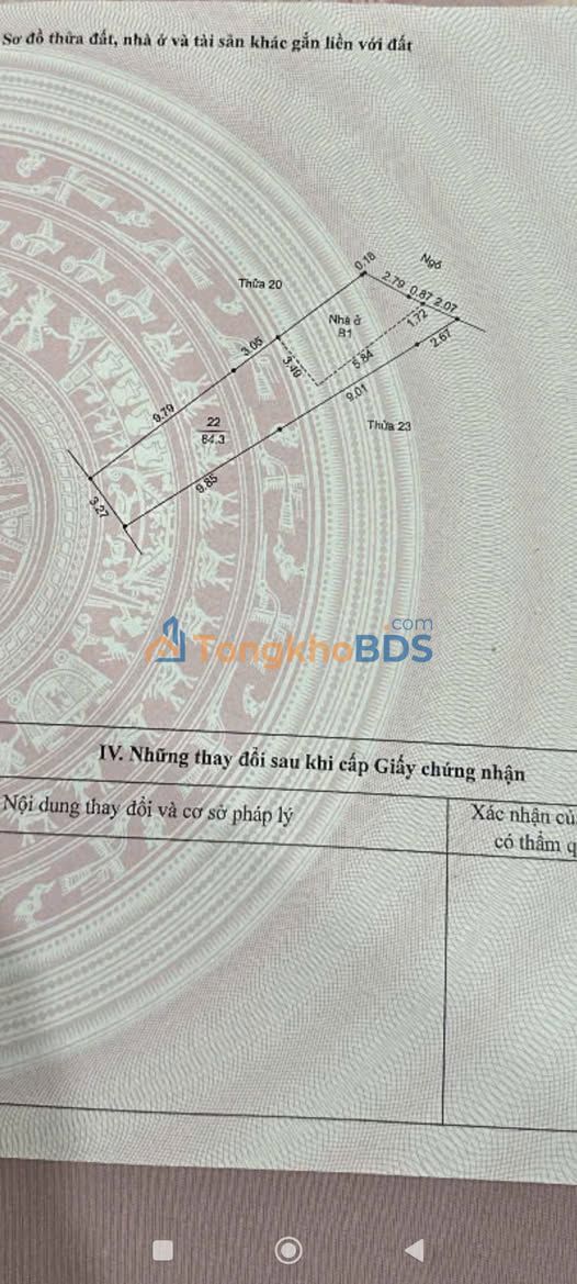 Bán đất Yết Kiêu, Hải Tân 84m² - Ngõ ô tô, view sông, 1.28 tỷ