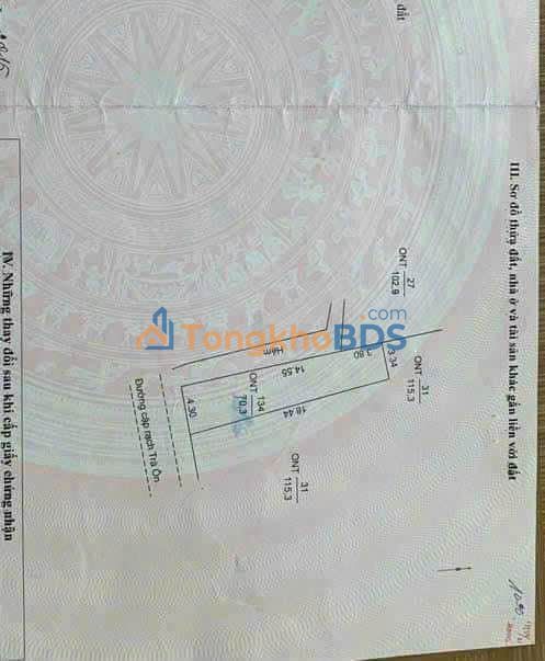 Đất Thổ Cư 70.3m² Mặt Tiền Nhựa, Phường Bình Đức, TP. Long Xuyên - Đầu Tư Siêu Lời!