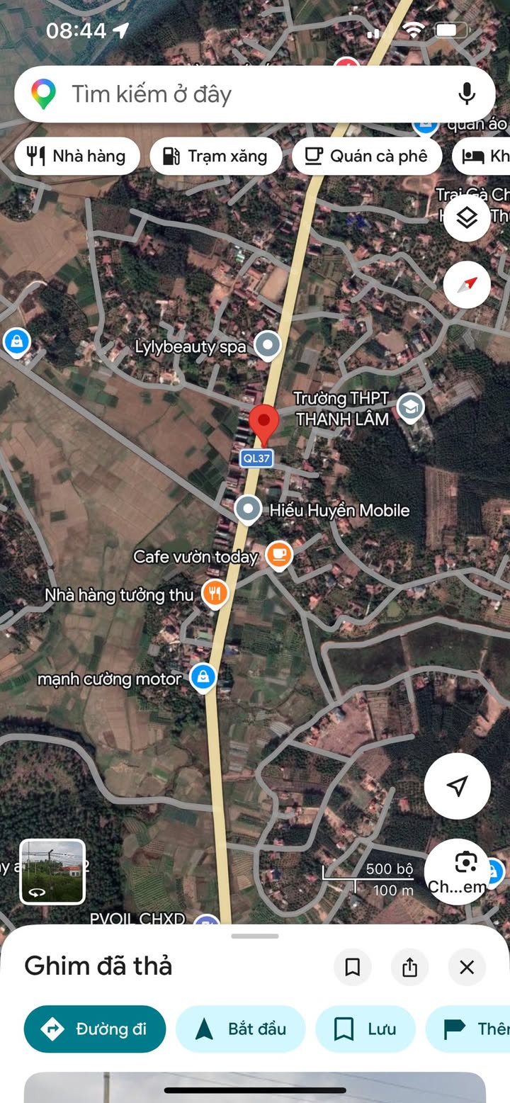 Đất nền 81m² mặt QL37 Lục Nam, Bắc Giang - Giá 2.x Tỷ