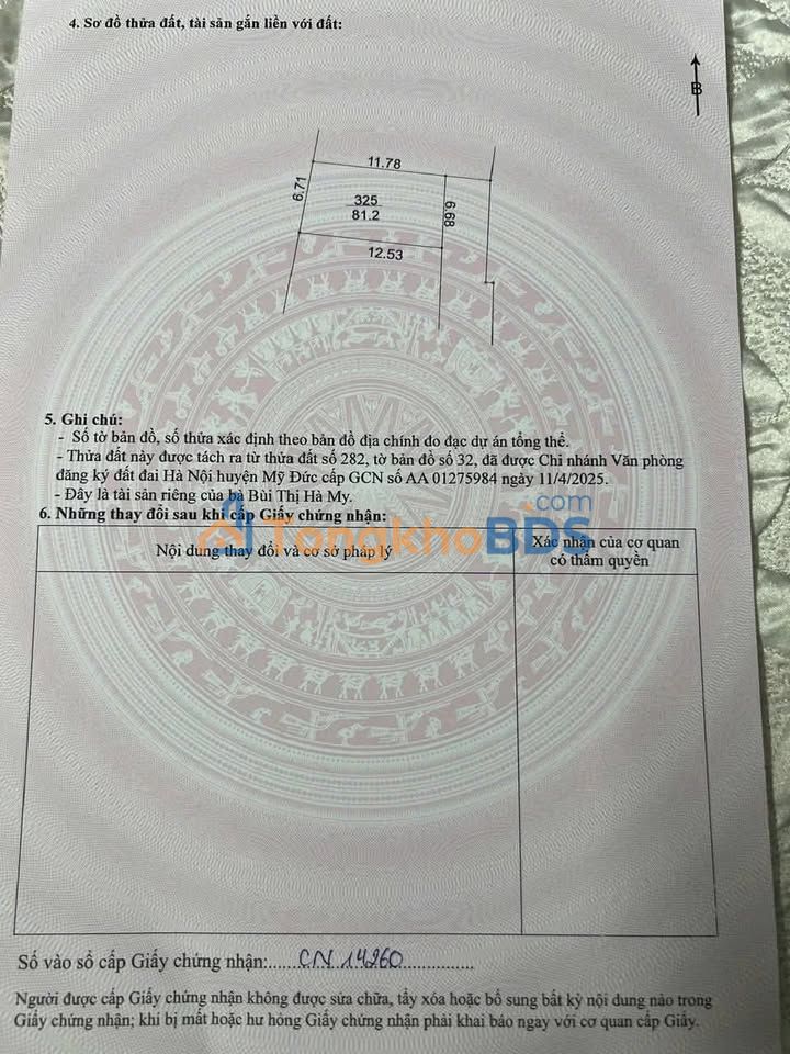 Đất Phúc Tân, Hoàn Kiếm 80m² - Đầu tư sinh lời hấp dẫn