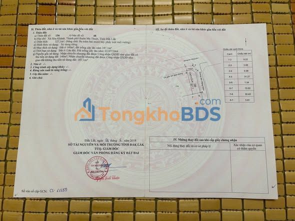 Đất 2 Mặt Tiền BMT 140m² - Giá 2.5 Tỷ - Tách 2 Sổ