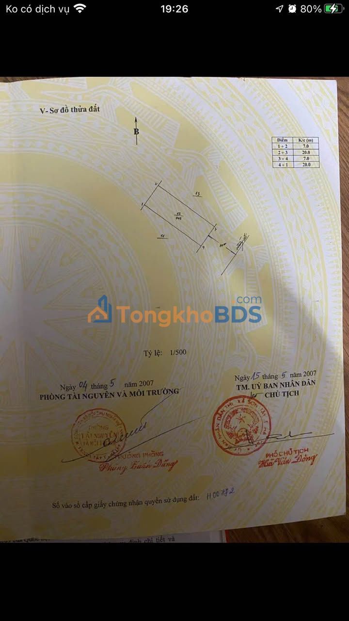 Đất Vườn 140m² Full Thổ Cư - Lễ Khê, Sơn Tây - Sổ Đỏ Sẵn Sàng