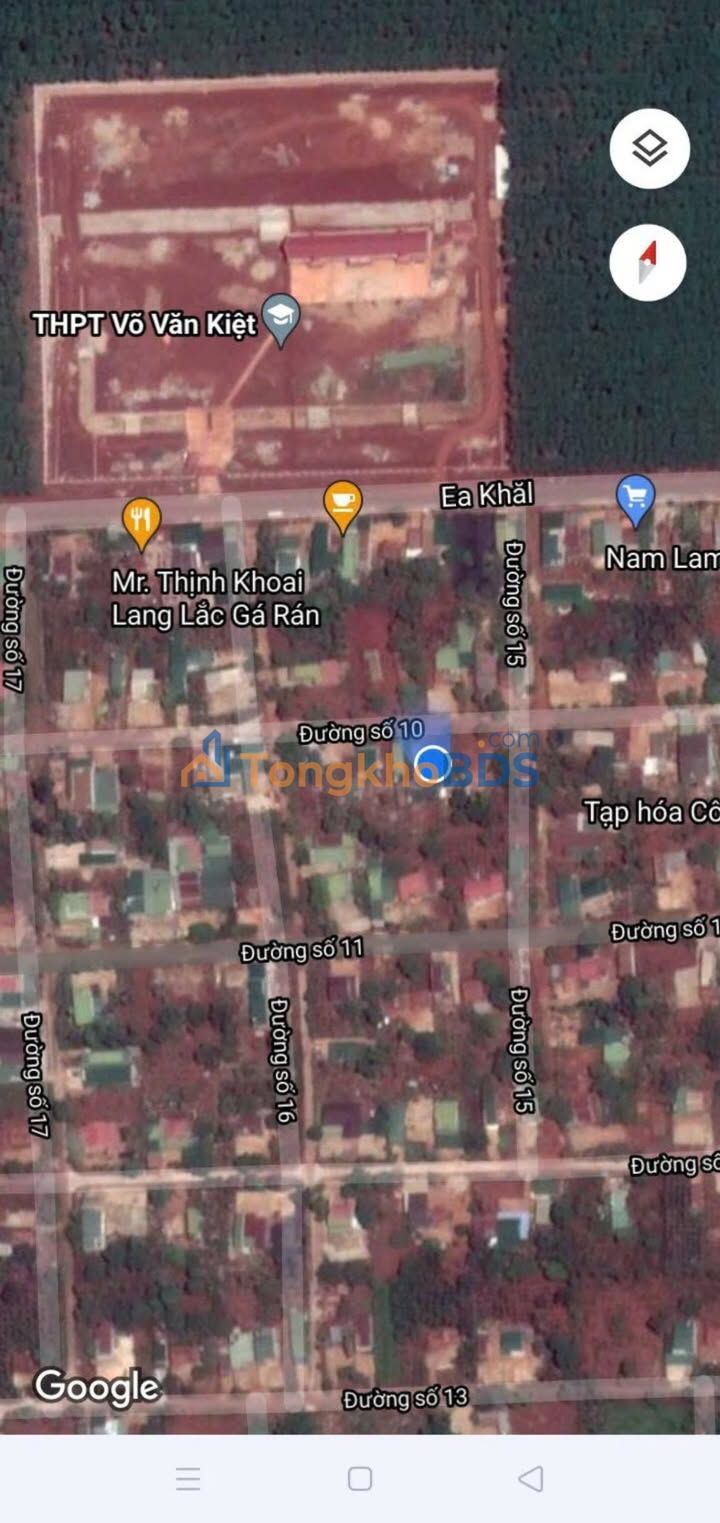 Đất nền 200m² gần THPT Võ Văn Kiệt, Ea Lê, Đắk Lắk - Giá 820 triệu