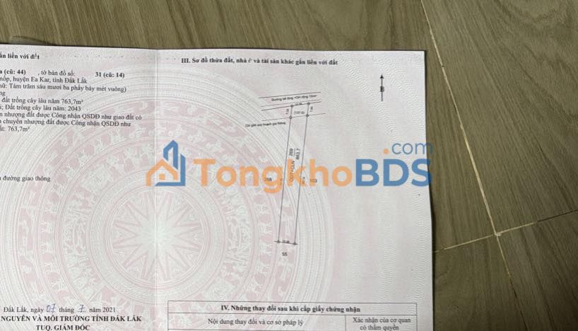 Đất Vườn Đăk Lăk - 860m² View Hồ Eaknop, Giá Đầu Tư Chỉ 6xx Triệu