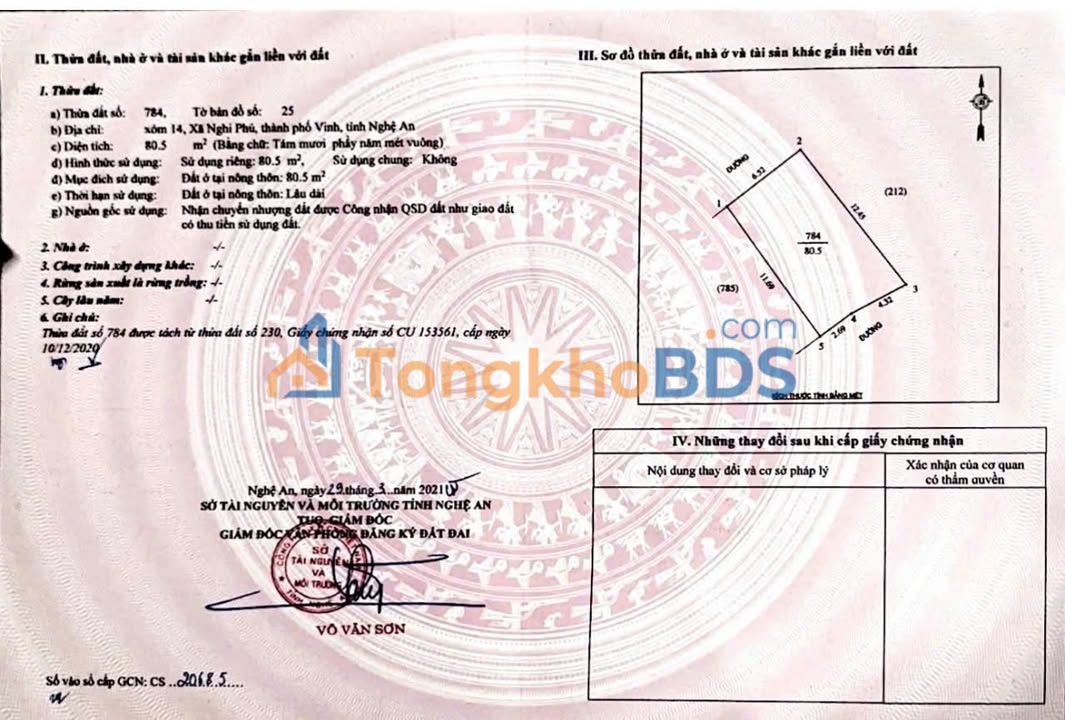 Đất Vàng Nghi Phú Vinh 80m² - Giá 2 Tỷ - Gần BVĐK Tỉnh