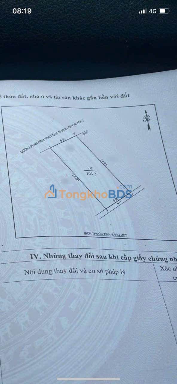 Đất Vàng Phạm Đình Toái, TP Vinh - 103m² Kinh Doanh Sầm Uất - Tặng Nhà Trọ