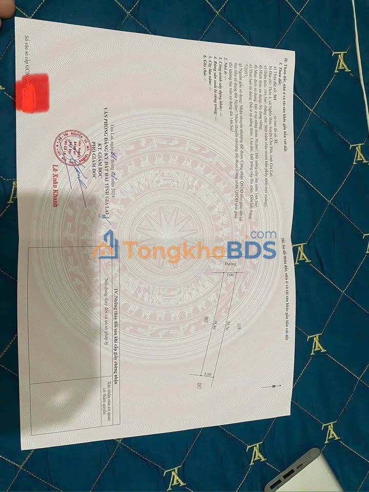 Đất ở Nghĩa Hòa, Chư Păh 50m² - Sổ hồng, Giá chỉ 250 triệu