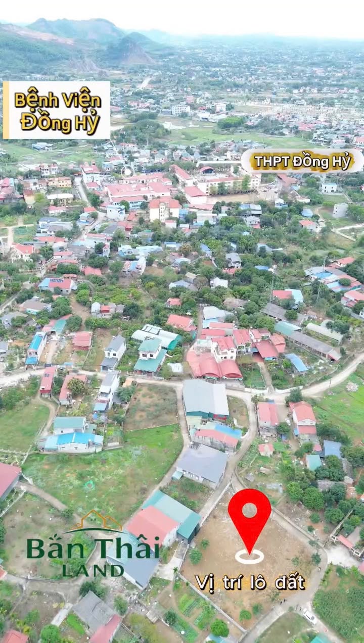 Bán đất mặt tiền 5.3m gần Bệnh viện Đồng Hỷ, Thái Nguyên - 75m²