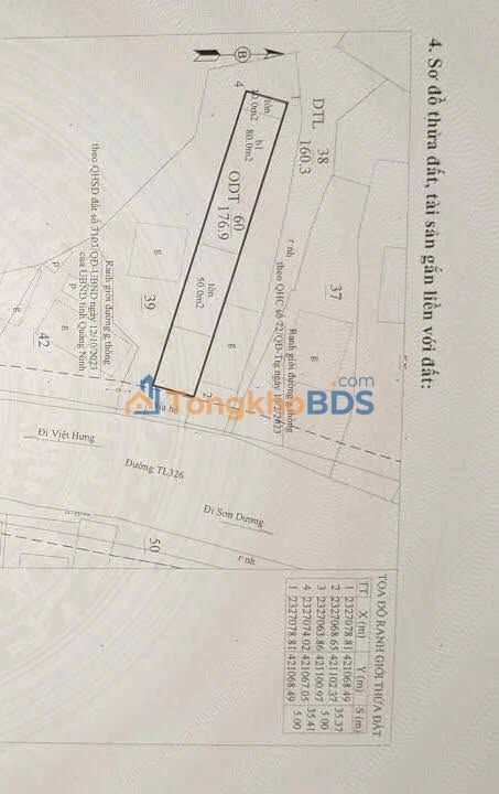 Đất Tặng Nhà Mặt Đường Hoành Bồ, Hạ Long - 176.9m² - Giá Tốt