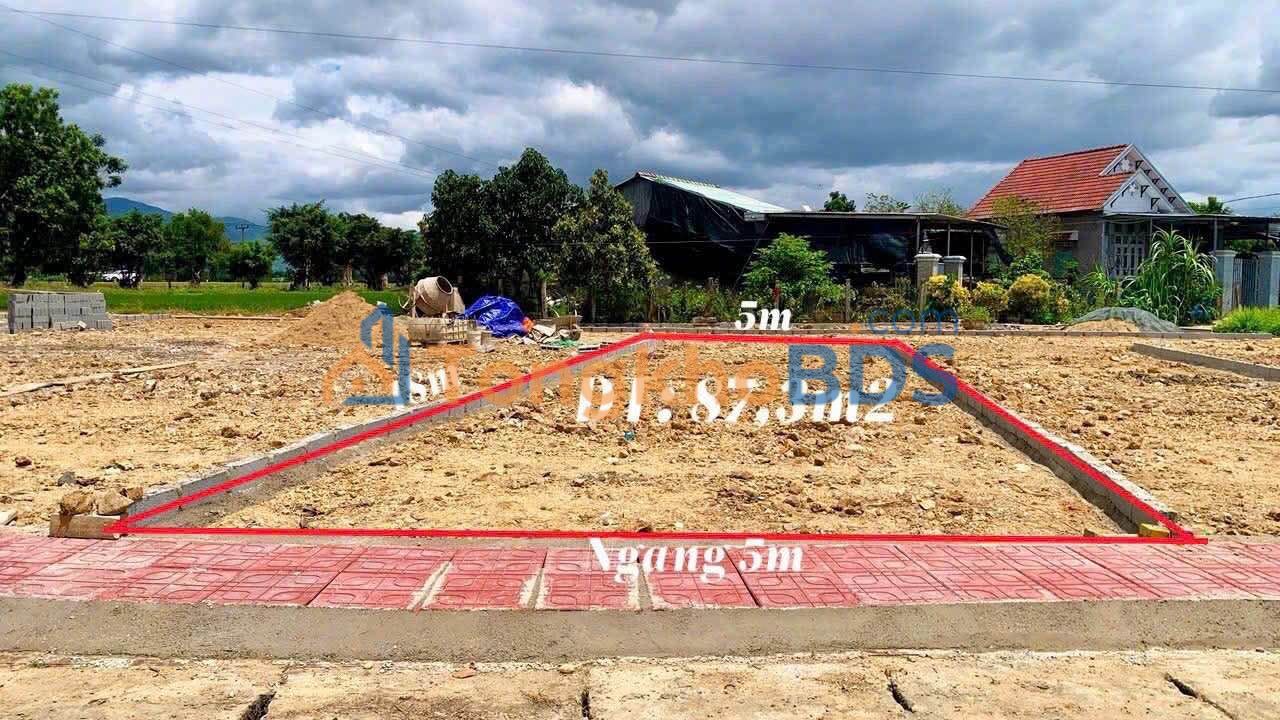 Bán đất Diên Lạc 87.3m² - Sổ hồng thổ cư, giá 1.01 tỷ