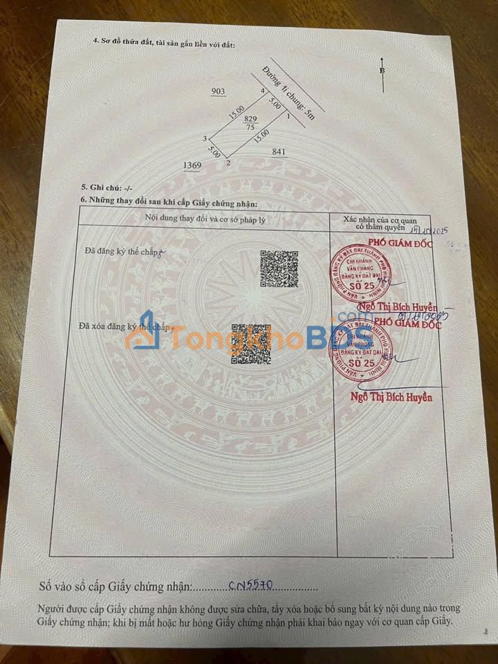 Bán Đất Sổ Riêng 75m² Phường An Phú, Thuận An - Đối Diện THPT Lý Thái Tổ