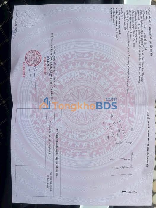 Đất Nền Mặt Tiền Trần Phú, Tây Ninh - 1440m² Thổ Cư, Kinh Doanh Đỉnh Cao