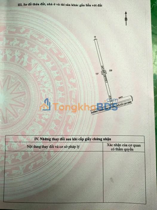 Đất nền Thành Tân Gò Dầu 1.032m² 420 triệu - Đường to ô tô