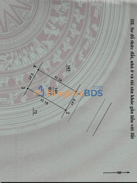 Đất Dịch Vụ Trạm Trôi 60.7m² - Sổ Đỏ Vuông Vắn, Giá Đầu Tư Tốt