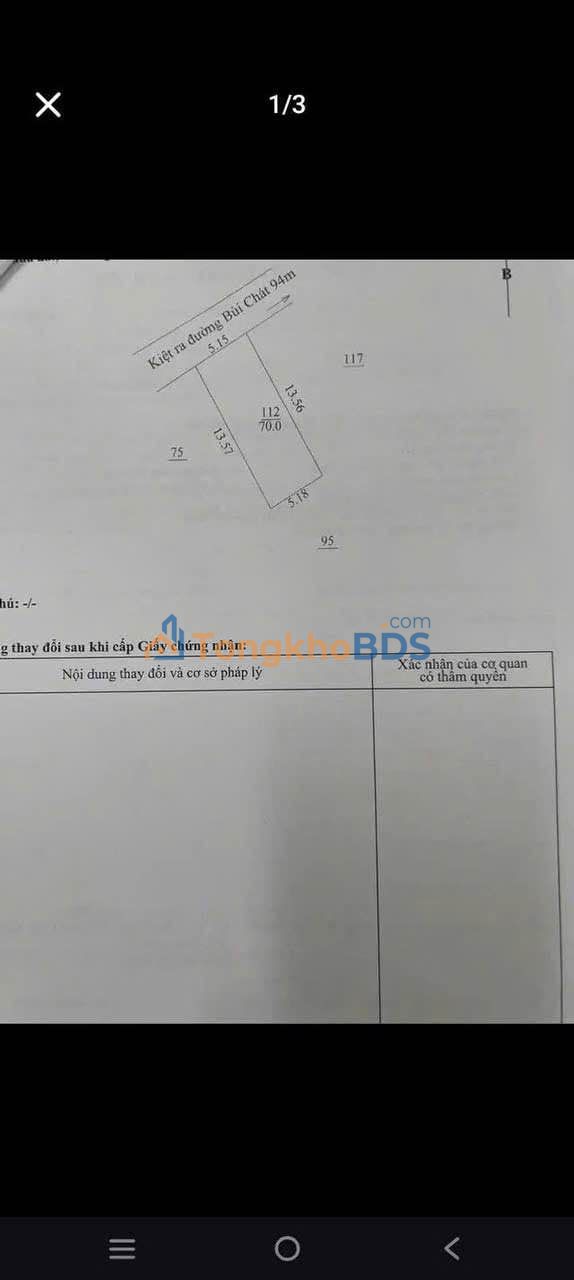 Bán đất Liên Chiểu 70m² kiệt ô tô thông - Giá đầu tư 2.x tỷ