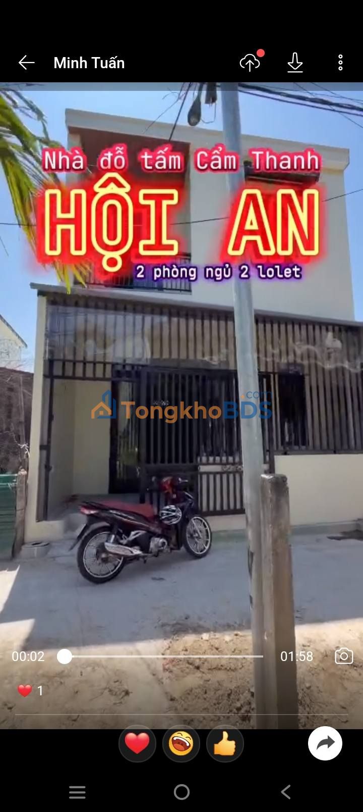 Nhà Cẩm Thanh 60m² - 2 Tỷ 650 Triệu - Thiết Kế Hiện Đại, Sẵn Sàng Dọn Vào Ở