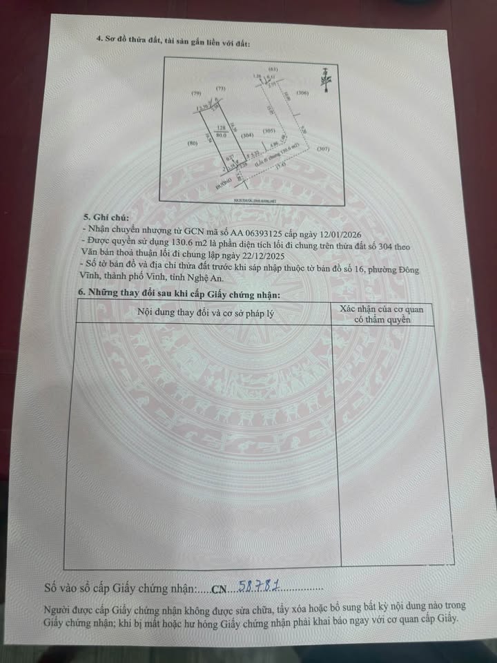 Đất Nền Đông Vĩnh 80m² - Sổ Đỏ Full Thổ Cư, Giá 2.19 Tỷ