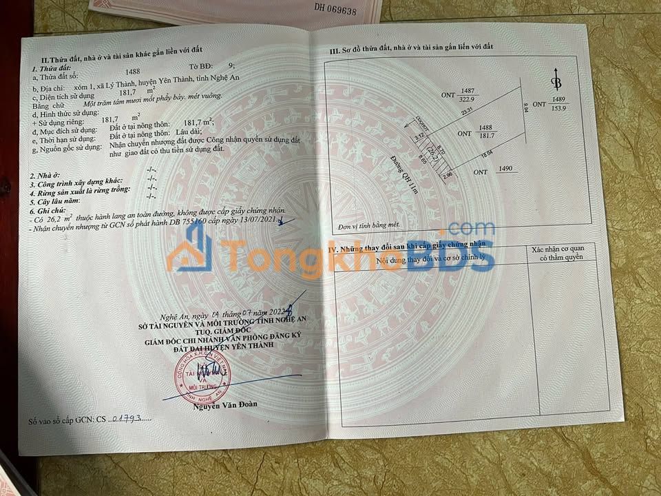 Bán Gấp 2 Lô Đất Vàng Xóm 1, TP Vinh - Full Thổ Cư, Giá Chỉ Từ 1xx Triệu