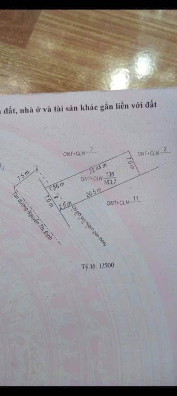 Đất Nền Kinh Doanh 163m² Mặt Tiền Nguyễn Thị Định, Bảo Ninh - Giá Đầu Tư 3 Tỷ xx