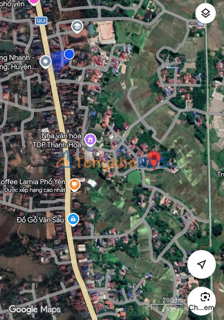 Đất Full Thổ Cư Phổ Yên 162.8m² - Giá Đầu Tư 1.5 Tỷ