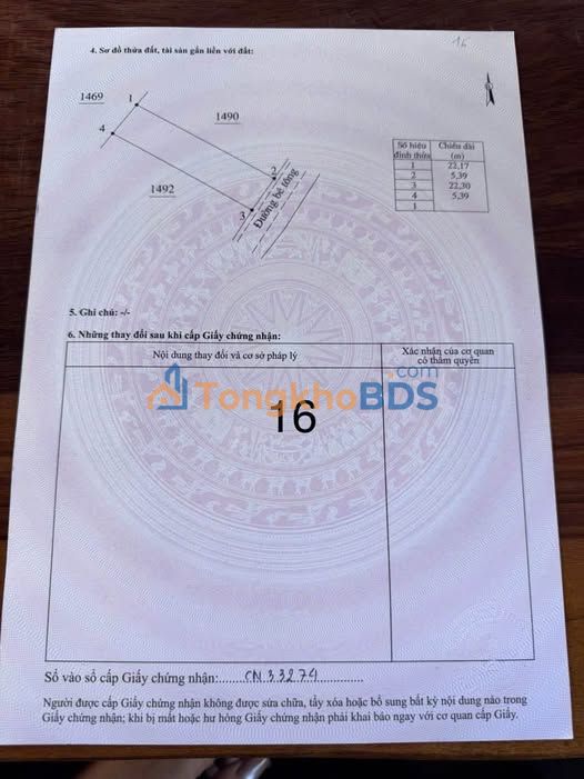 Đất Thổ Cư Ninh Hòa 119.6m² - Sổ Đỏ Sẵn Sàng, Giá Chỉ 4xx Triệu