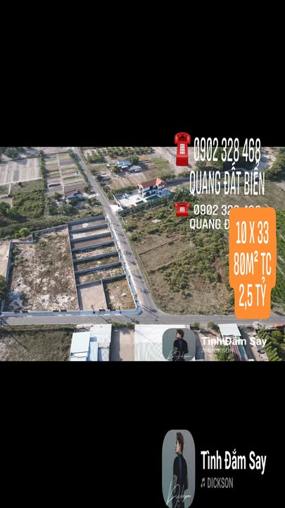 Bán Đất Vườn Ven Biển Phước Hải 330m² - Sổ Hồng Riêng, Giá 2.5 Tỷ