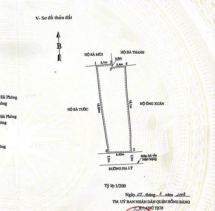 Bán đất mặt đường Hạ Lý, Hải Phòng - 82m², 10.65 tỷ, ven sông Thế Lữ