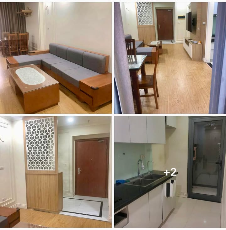 Cho thuê căn hộ GoldSilk Vạn Phúc 80m² - 2PN - Nội thất đủ - Giá 12 triệu