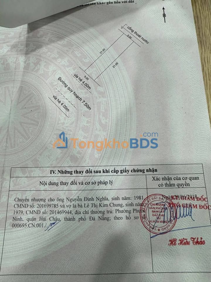 Bán Đất Mặt Tiền 7m5 Hòa Xuân, Cẩm Lệ - 105m² Giá Tốt